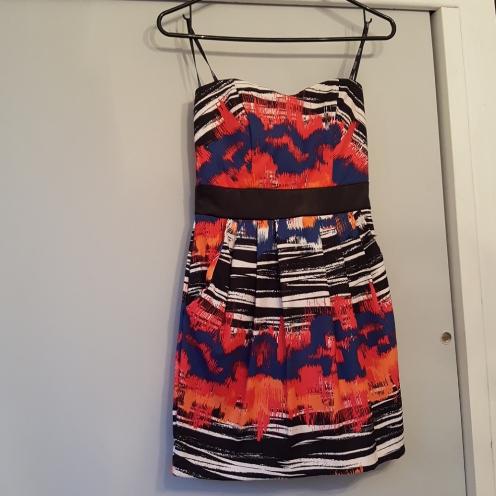 XOXO multicolor dress. Size 1/2